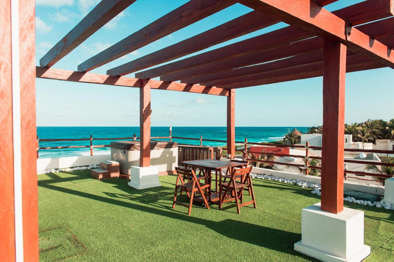 Villa With Ocean View, Pool, Restaurant And Rooftop 이슬라무헤레스 외부 사진
