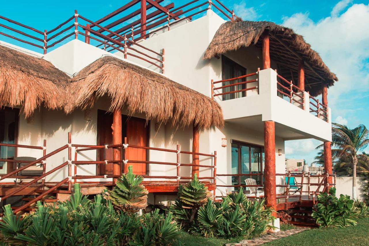 Villa With Ocean View, Pool, Restaurant And Rooftop 이슬라무헤레스 외부 사진