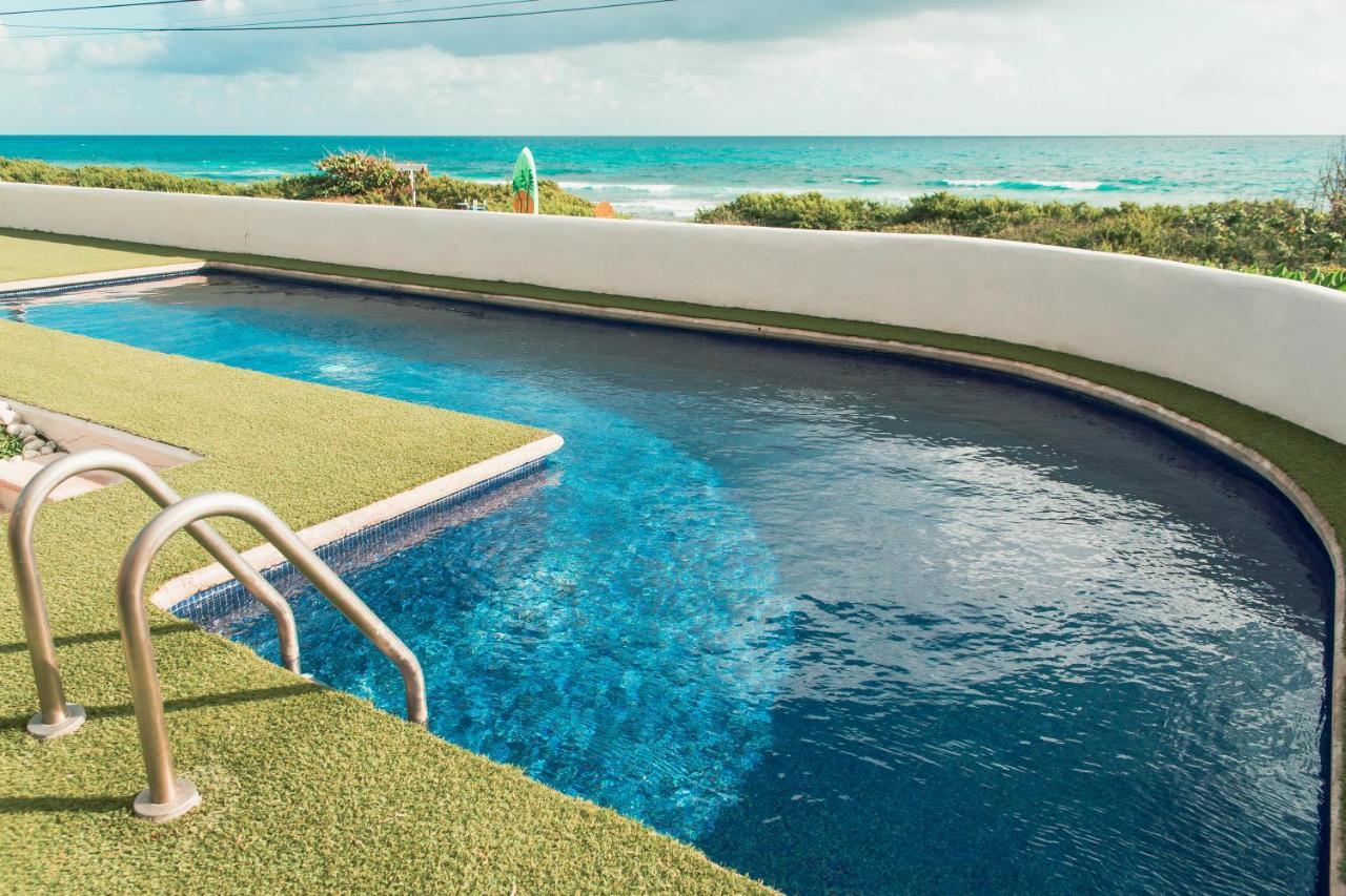 Villa With Ocean View, Pool, Restaurant And Rooftop 이슬라무헤레스 외부 사진