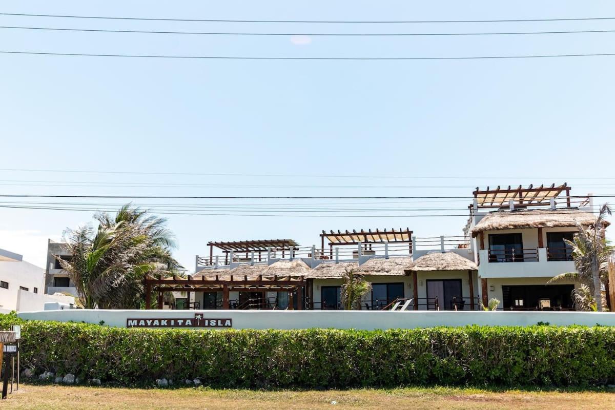 Villa With Ocean View, Pool, Restaurant And Rooftop 이슬라무헤레스 외부 사진