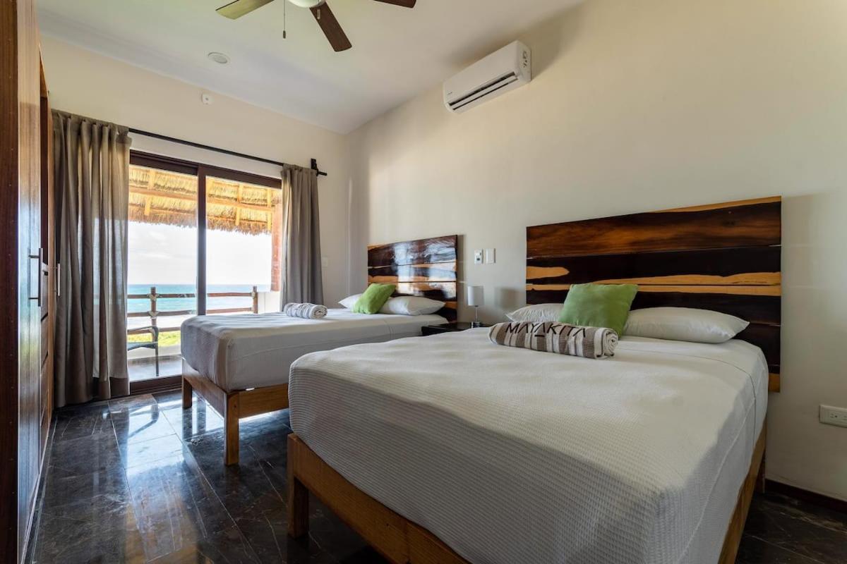 Villa With Ocean View, Pool, Restaurant And Rooftop 이슬라무헤레스 외부 사진